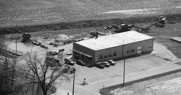 Vintage Aerial photo from 1989 in Darke County, OH