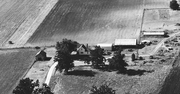 Vintage Aerial photo from 1983 in Union County, OH