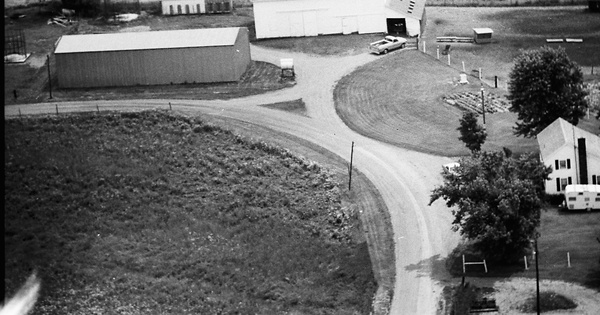 Vintage Aerial photo from 1975 in Ross County, OH