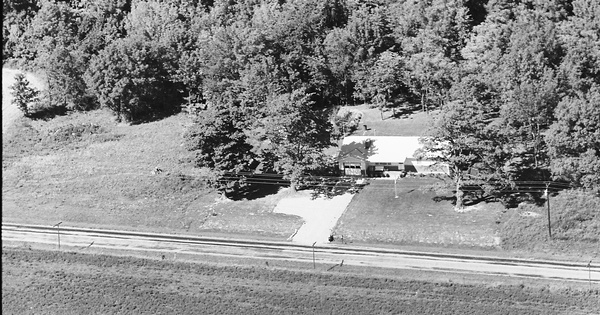 Vintage Aerial photo from 1968 in Logan County, OH