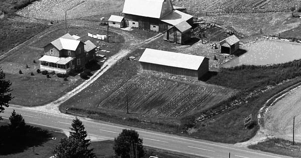 Vintage Aerial photo from 1969 in Lorain County, OH