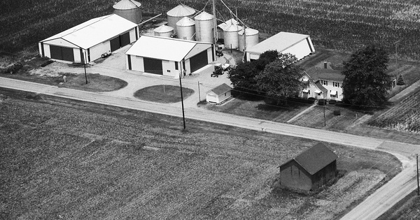 Vintage Aerial photo from 1994 in Henry County, OH