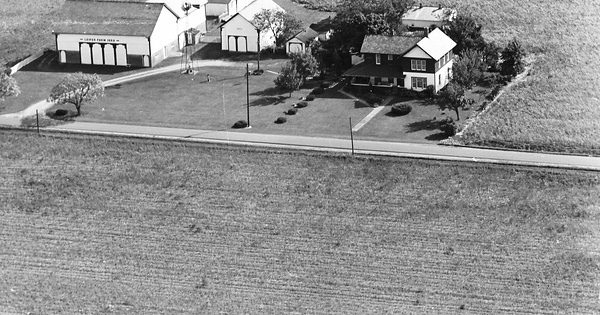 Vintage Aerial photo from 1965 in Henry County, OH