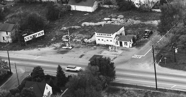 Vintage Aerial photo from 1969 in Montgomery County, OH