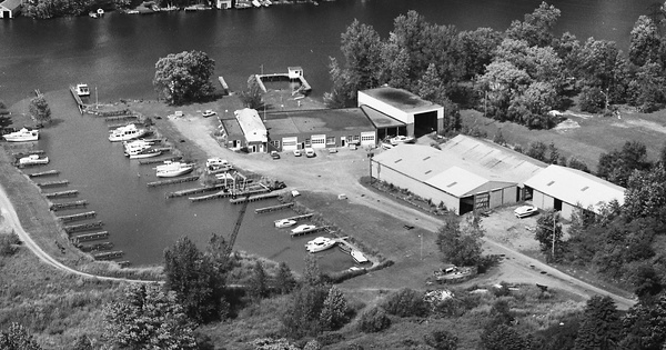 Vintage Aerial photo from 1982 in Onondaga County, NY