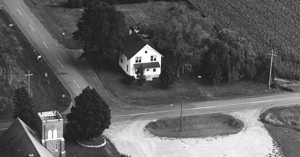 Vintage Aerial photo from 1973 in Winona County, MN