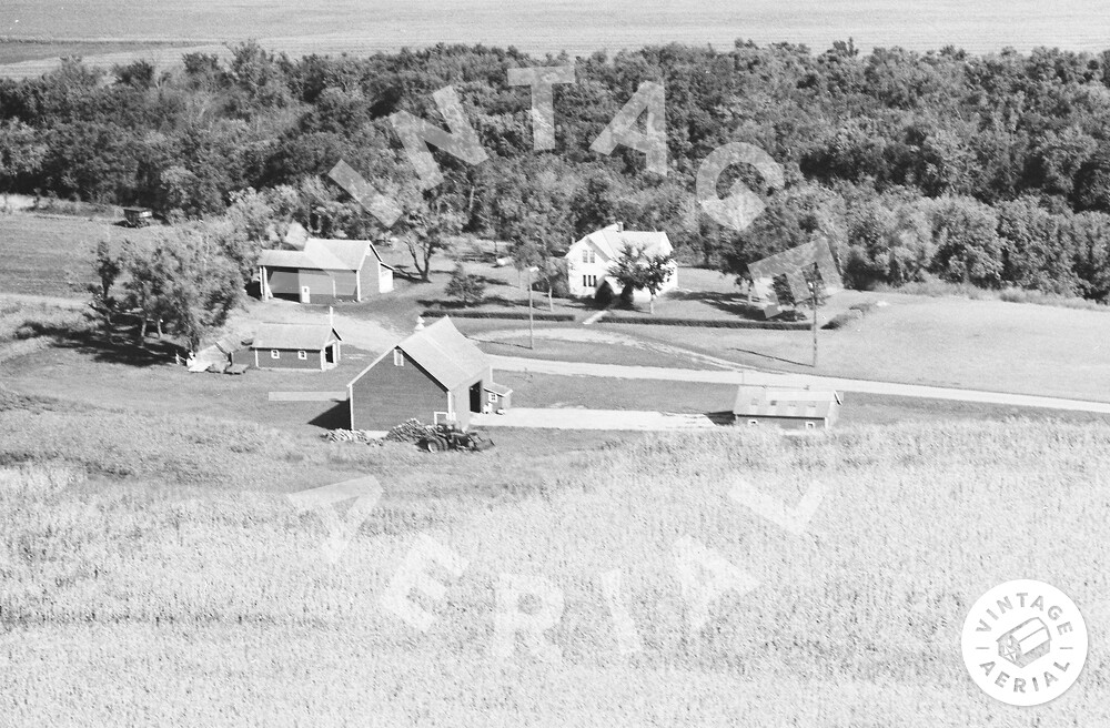 Vintage Aerial Minnesota Yellow Medicine County 1978 1RYEM12