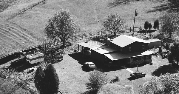 Vintage Aerial photo from 1985 in Sullivan County, TN