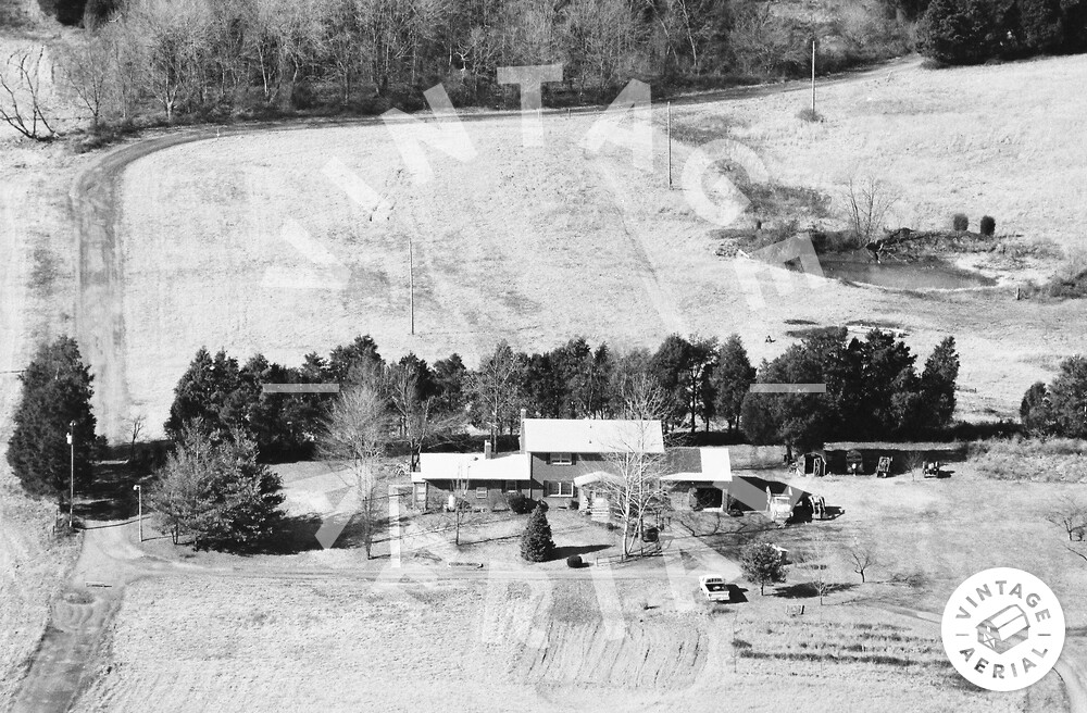 Vintage Aerial Virginia Prince William County 1989 30WPW3