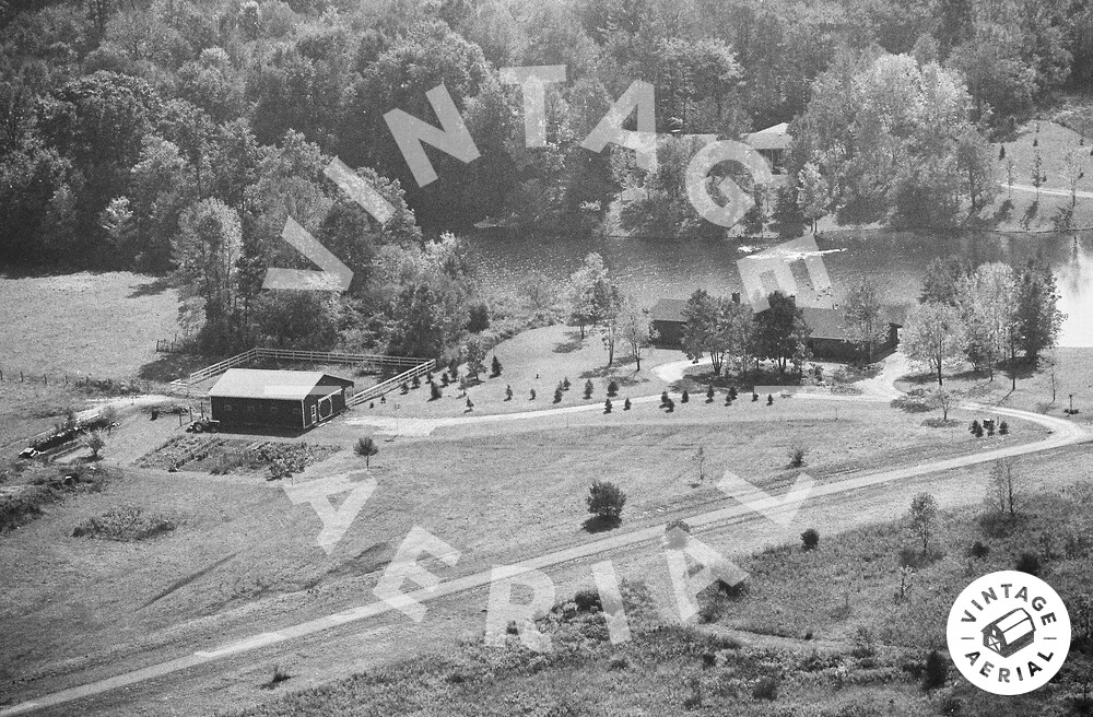 Vintage Aerial Ohio Geauga County 1976 28CGE20