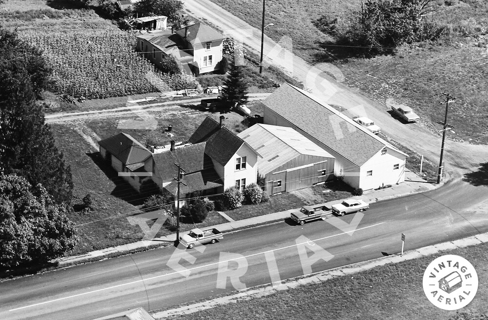 Vintage Aerial Oregon Yamhill County 1968 39AYA6