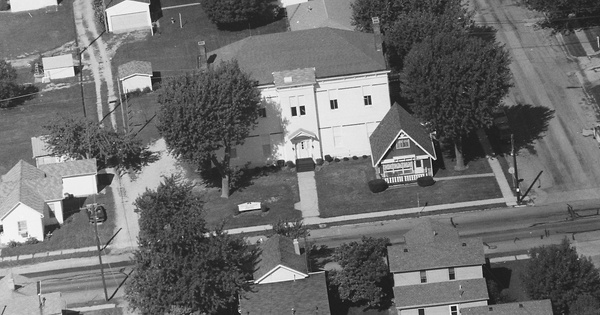 Vintage Aerial photo from 1996 in Preble County, OH