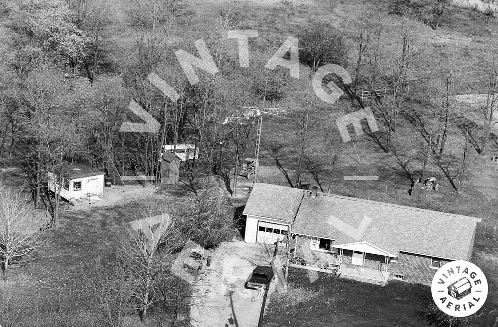 Vintage Aerial Ohio Belmont County 1977 34FBE35