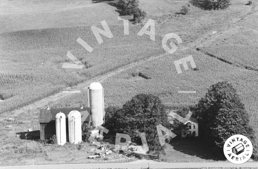 Vintage Aerial New York Chenango County 1984 90KCO2