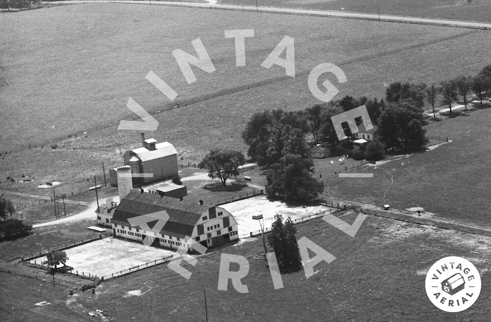 Vintage Aerial Indiana Fountain County 1973 17TFO30