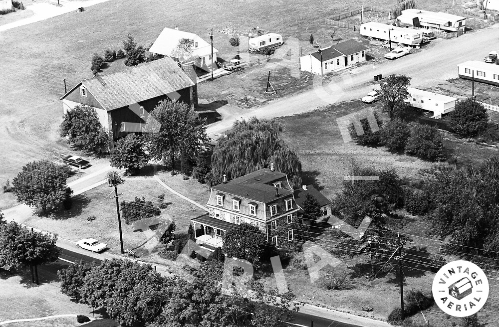 Vintage Aerial Pennsylvania Montgomery County 1964 43LMO6