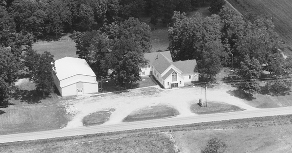 Vintage Aerial photo from 1996 in Marion County, IL