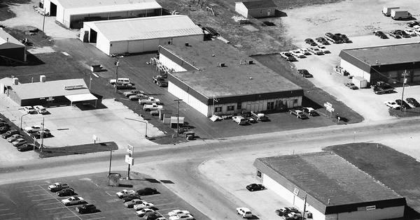 Vintage Aerial photo from 1988 in Marion County, IL