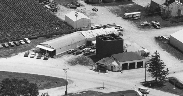 Vintage Aerial photo from 1994 in Rock Island County, IL