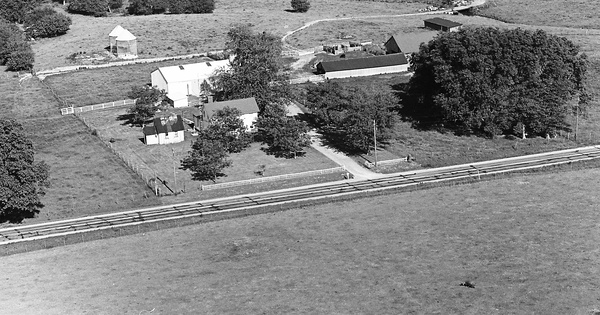Vintage Aerial photo from 1971 in Sangamon County, IL