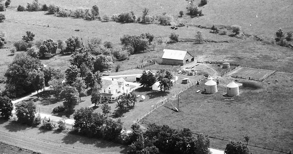 Vintage Aerial photo from 1992 in Knox County, MO