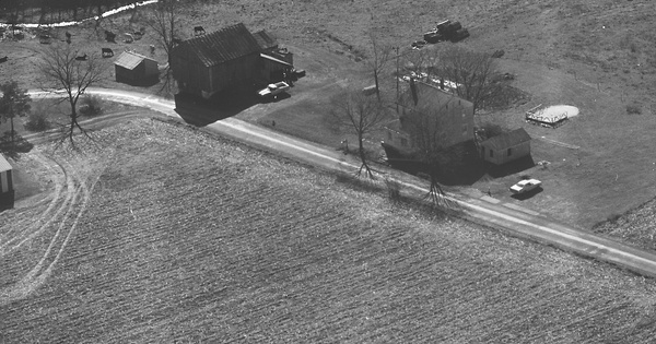 Vintage Aerial photo from 1981 in Snyder County, PA