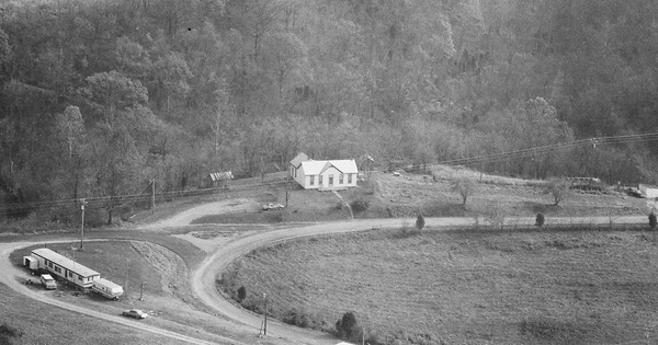 Vintage Aerial photo from 1978 in Carroll County, KY