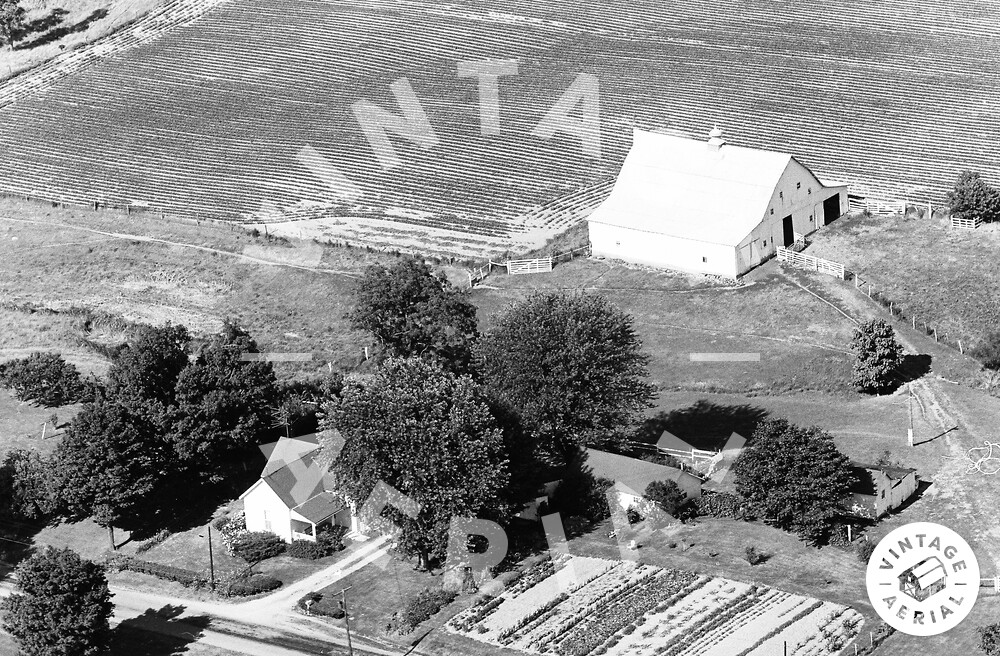 Vintage Aerial Indiana Johnson County 1970 32KJO6