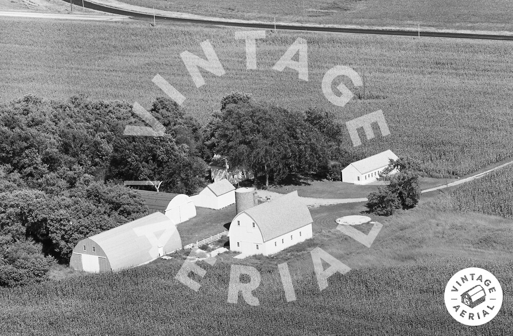 Vintage Aerial Minnesota Renville County 1979 64FRE12