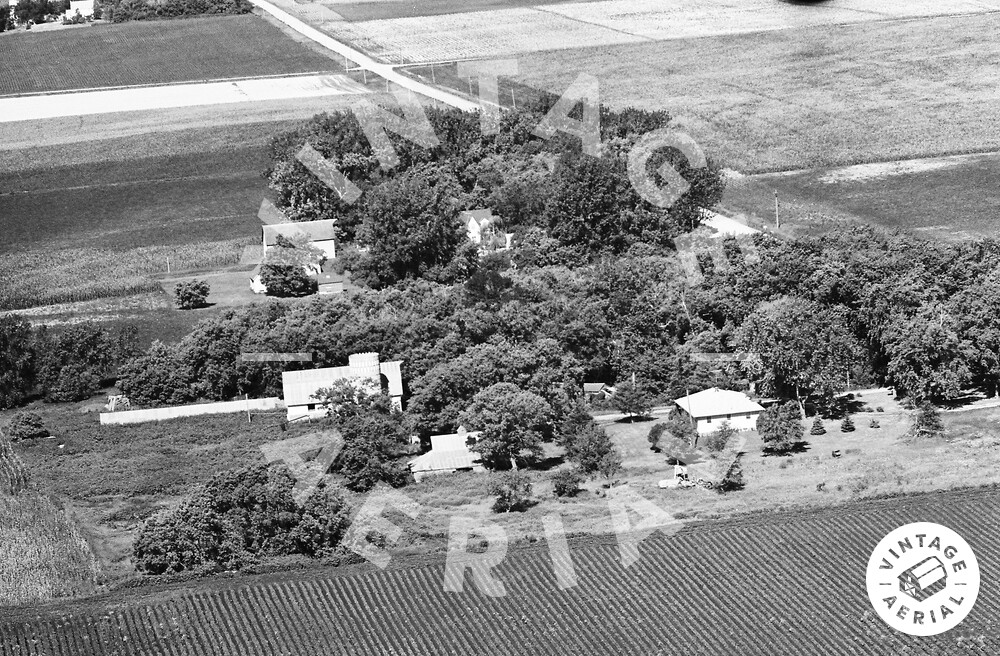 Vintage Aerial Minnesota Renville County 1967 77MRE11