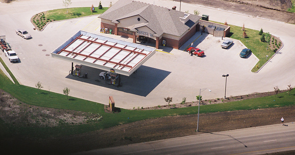 Vintage Aerial photo from 2000 in Polk County, IA