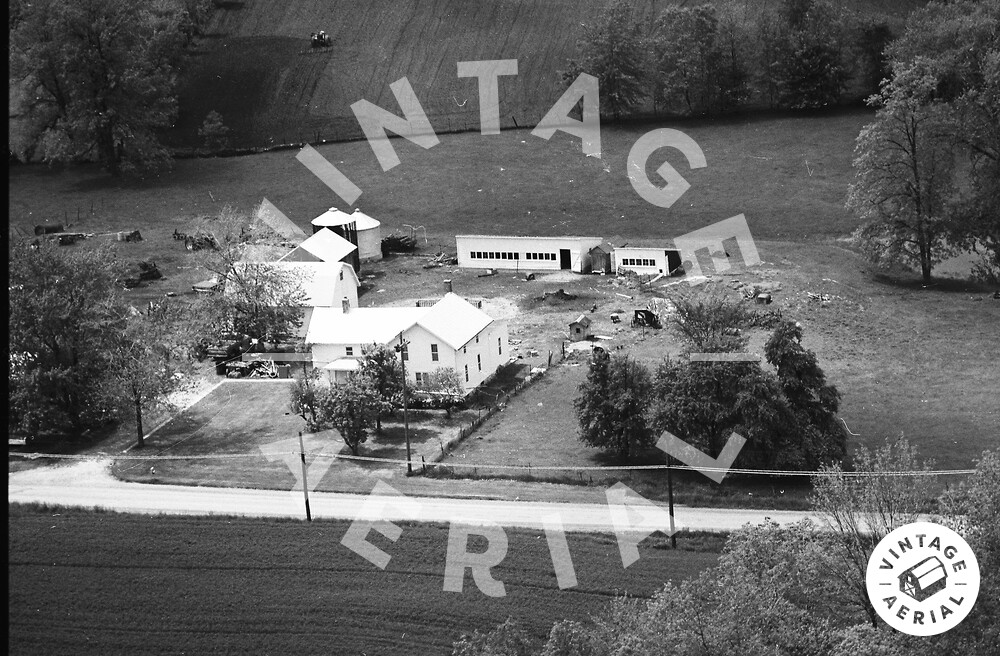 Vintage Aerial Michigan Monroe County 1976 61GMO2