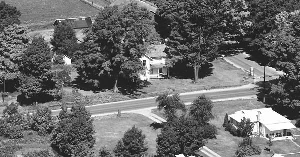 Vintage Aerial photo from 1976 in Calhoun County, MI