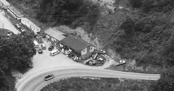 Vintage Aerial photo from 1998 in Lawrence County, KY