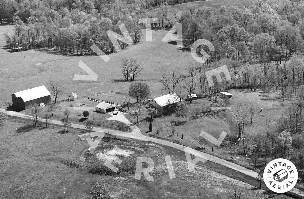 Vintage Aerial Kentucky Meade County 1979 11OME3