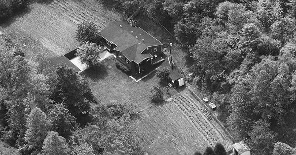 Vintage Aerial photo from 1992 in Perry County, KY