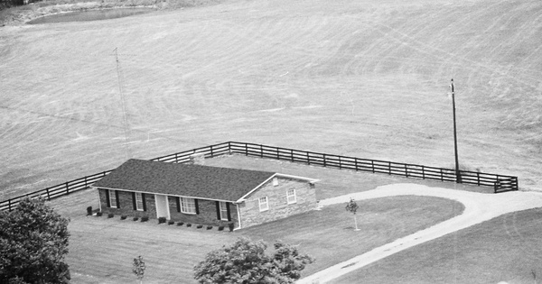Vintage Aerial photo from 1978 in Scott County, KY