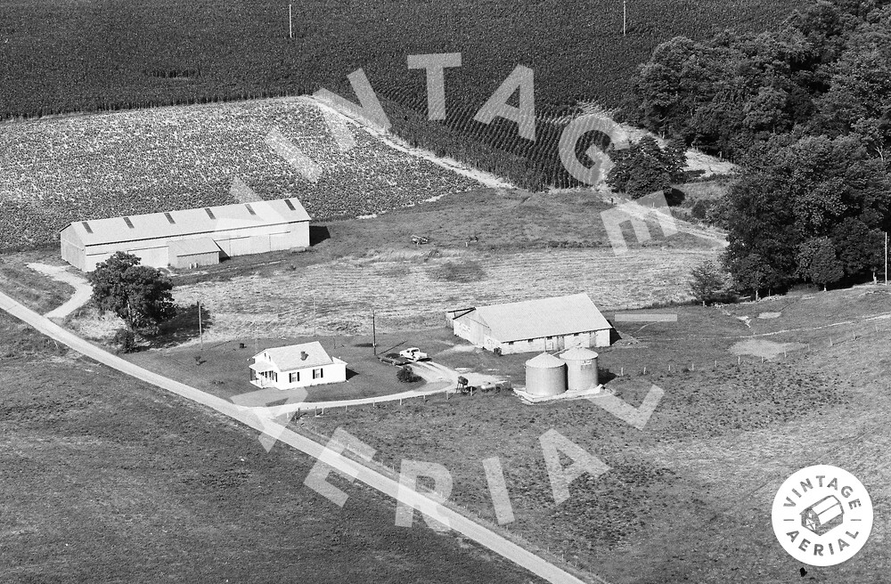 Vintage Aerial Kentucky Taylor County 1979 13OTA30