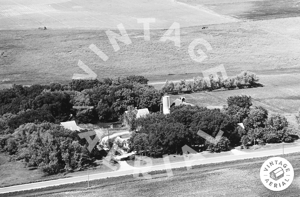 Vintage Aerial Minnesota McLeod County 1967 17MMCL10