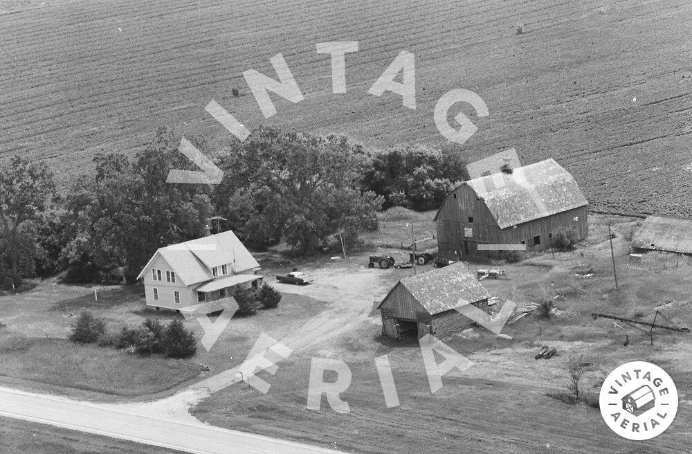 Vintage Aerial Iowa Buena Vista County 1979 37GBU15