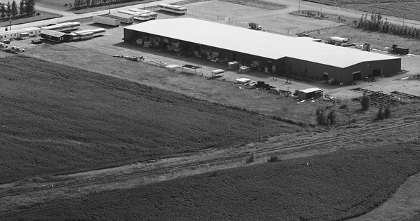 Vintage Aerial photo from 1980 in Faribault County, MN