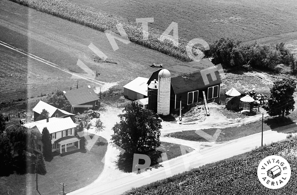 Vintage Aerial Michigan Kent County 1970 15RKE2