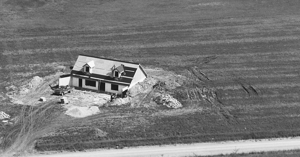 Vintage Aerial photo from 1983 in Douglas County, KS