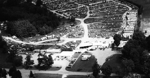 Vintage Aerial photo from 1992 in Van Buren County, MI