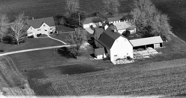 Vintage Aerial photo from 1984 in Lake County, IN