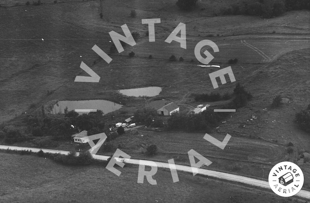 Vintage Aerial Iowa Taylor County 1982 16FTA2