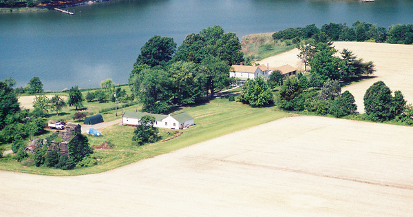 Vintage Aerial photo from 2002 in Talbot County, MD