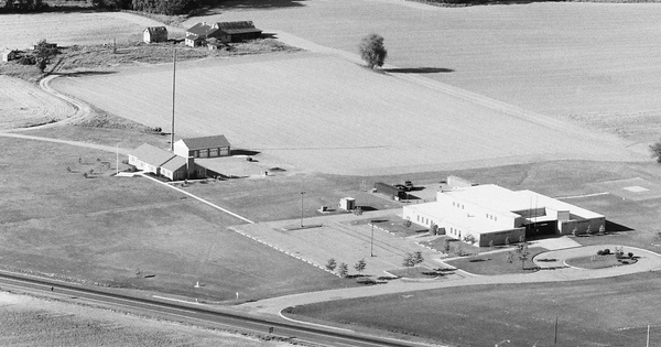 Vintage Aerial photo from 1989 in Talbot County, MD