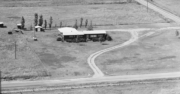 Vintage Aerial photo from 1978 in Cowley County, KS