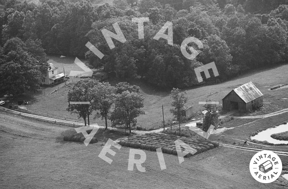 Vintage Aerial Kentucky Hart County 1981 59IHA20